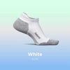 Elite Max Cushion Tab Socks - White