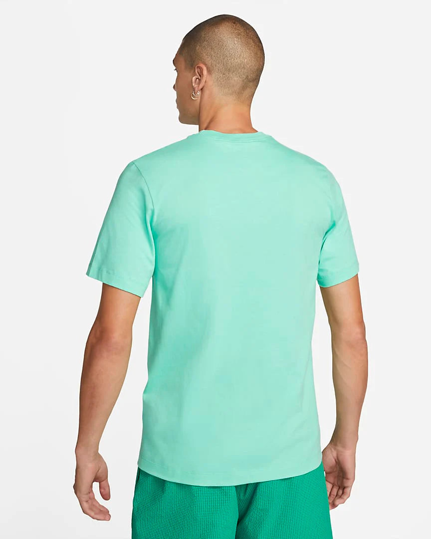 Mint green nike t shirt sale