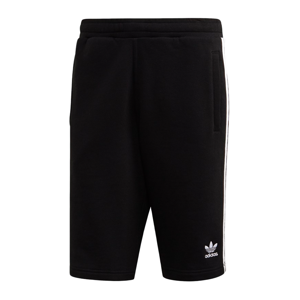 Adidas originals 3-stripe jersey shorts in black dh5798 top
