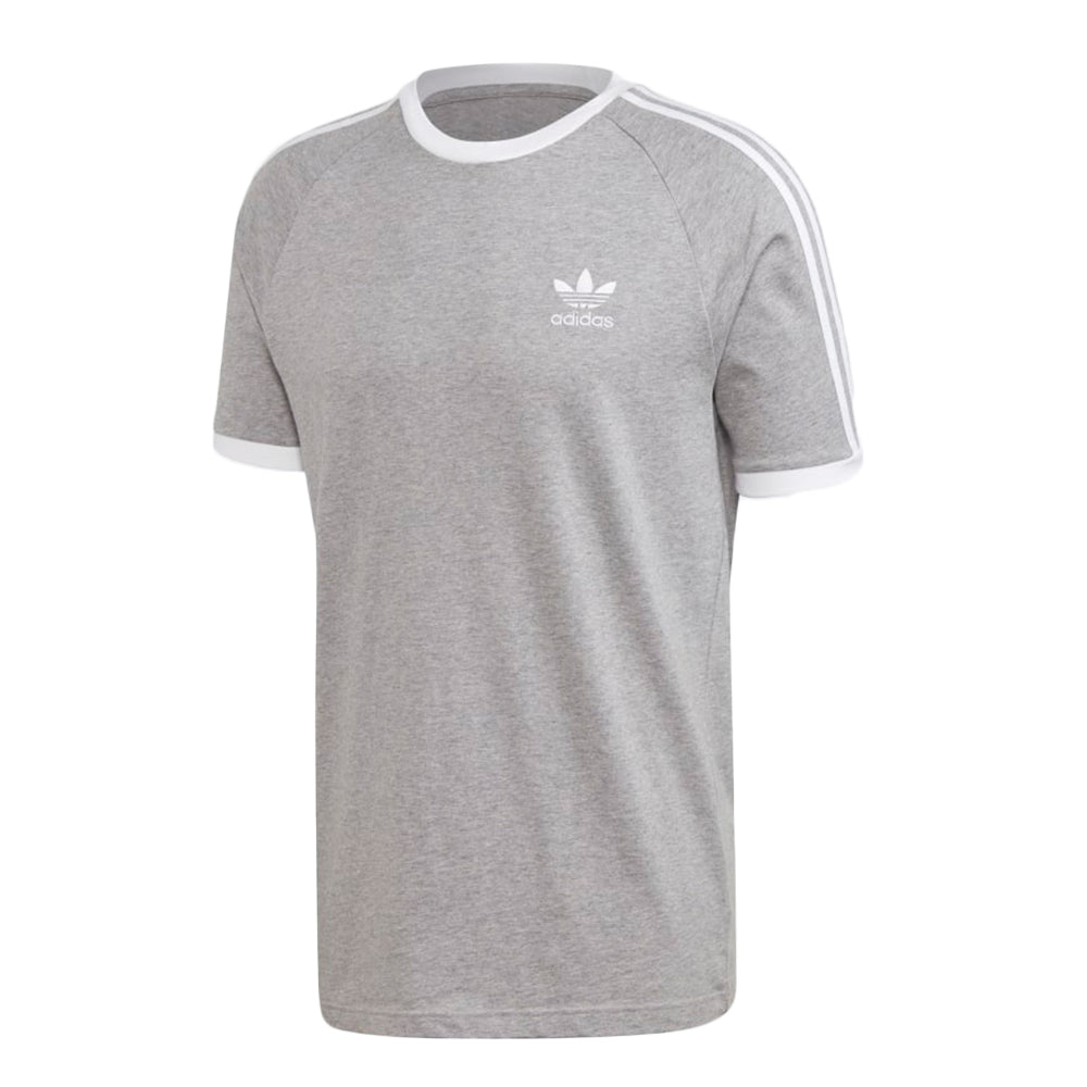 Adidas 3 stripe sales t shirt mens