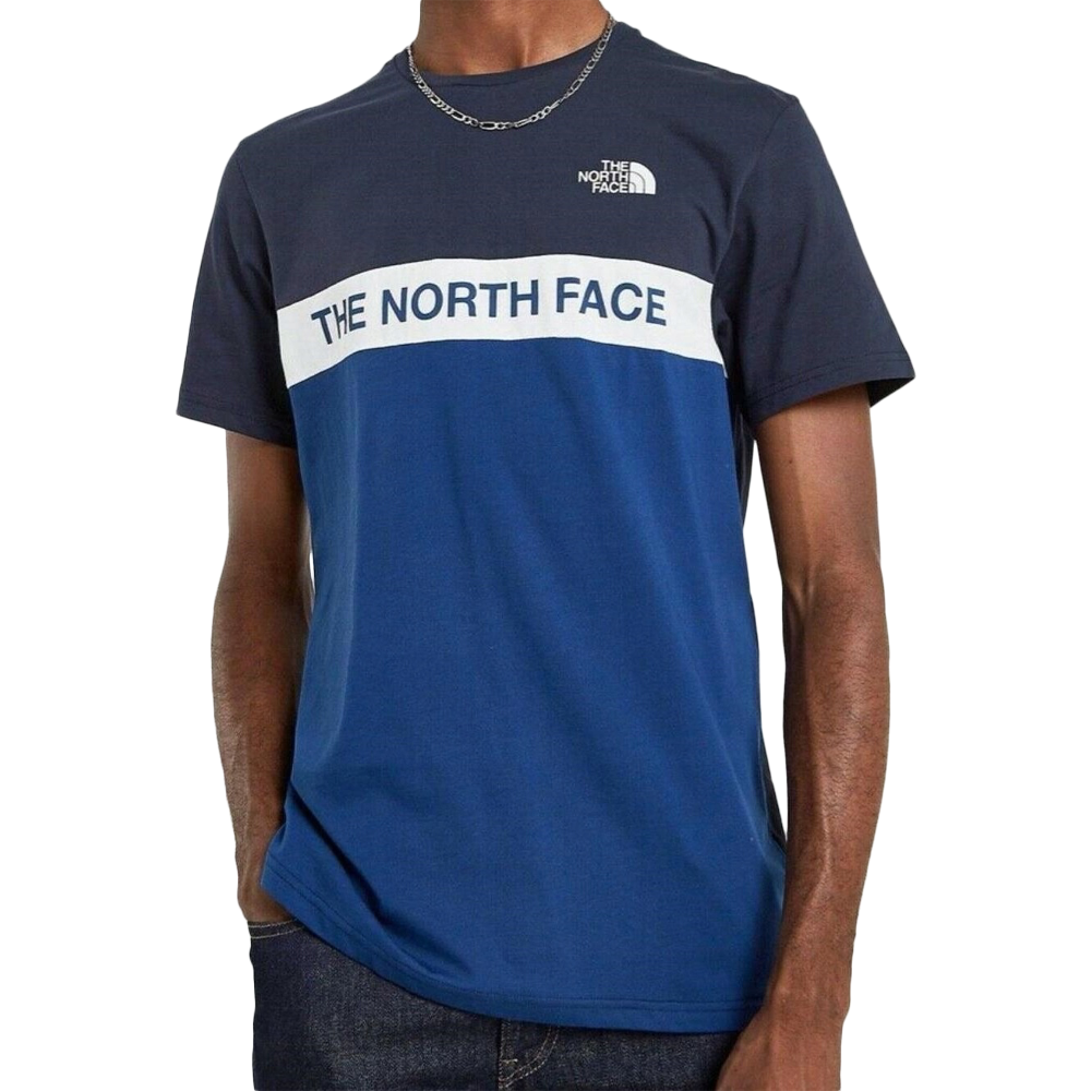 Navy blue north face t shirt hotsell