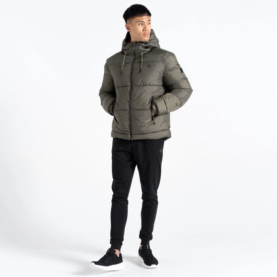 Dare 2b Men's Endless IV Waterproof Jacket – Long Sleeve Padded Coat With Adjustable Hood