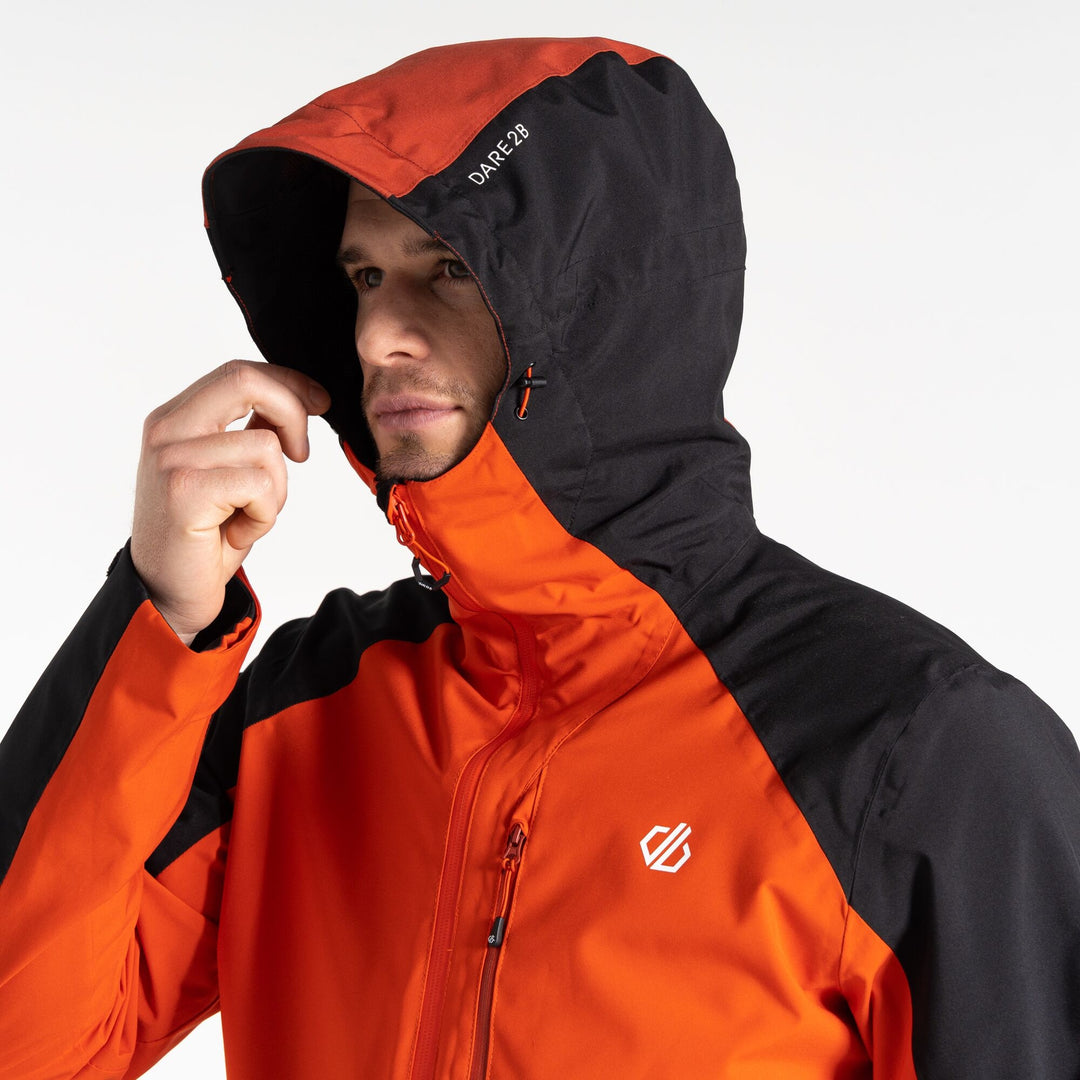 Veste De Randonnée Imperméable Et Respirante Pour Homme Dare 2b Torrek - Coupe-vent Avec Capuche Ajustable