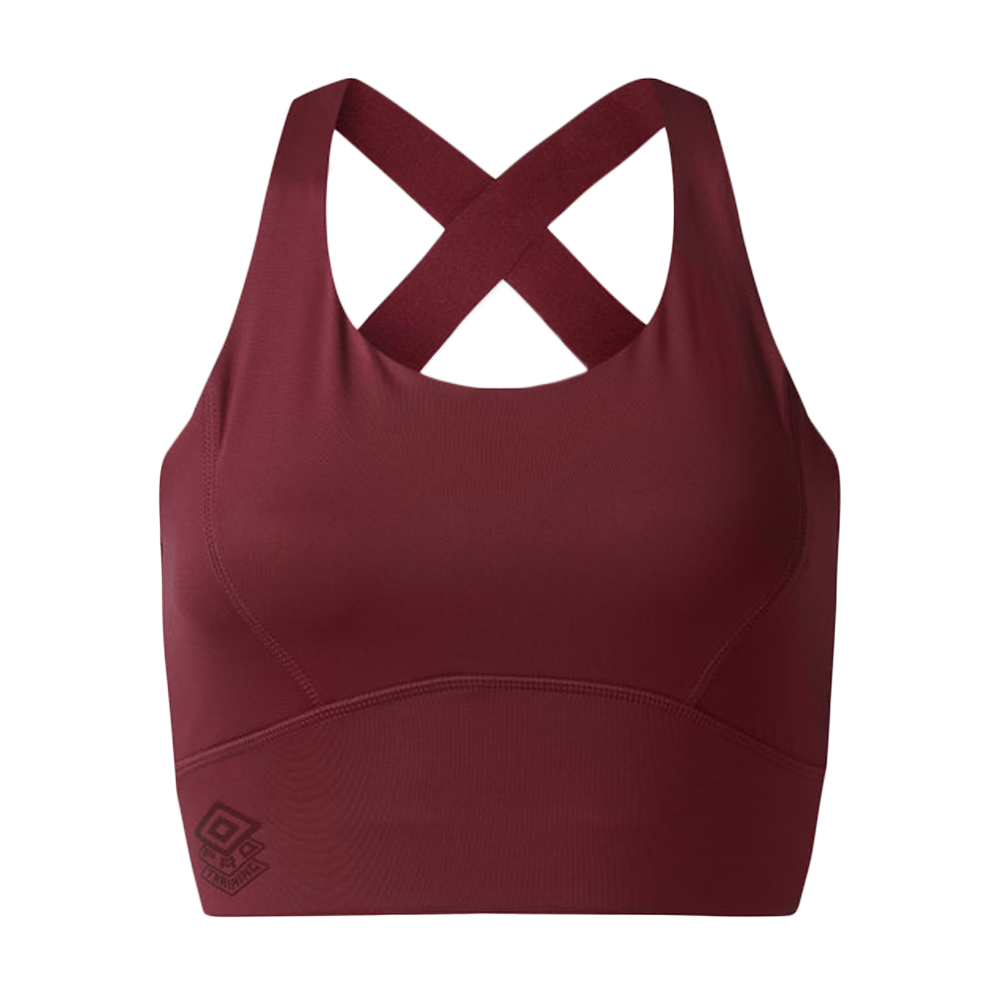 Umbro Pro Training Sports Bra – Reggiseno Sportivo Donna, Blu, Modello 66110U