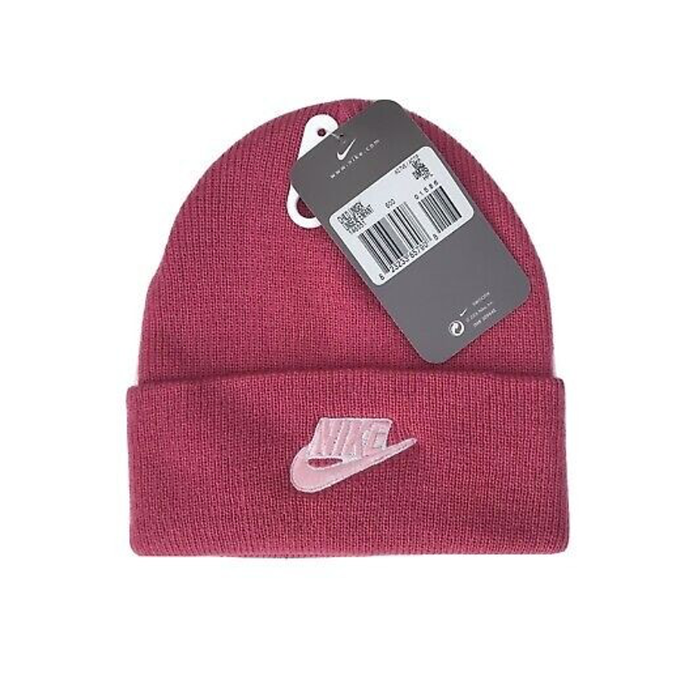 nike burgundy beanie