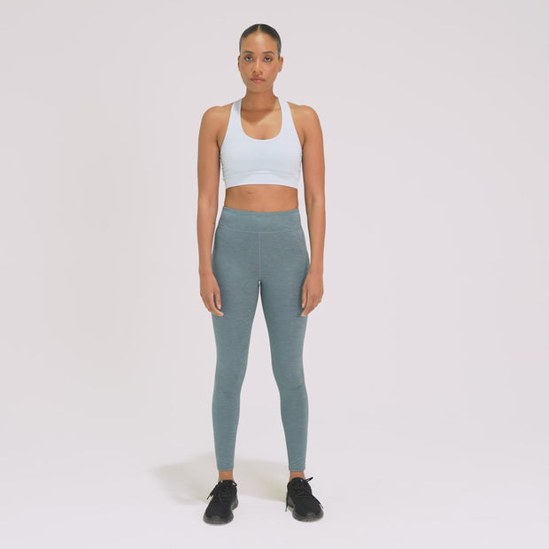 Buy online Blue Solid Cotton Legging from Capris & Leggings for Women by  V-mart for ₹270 at 10% off