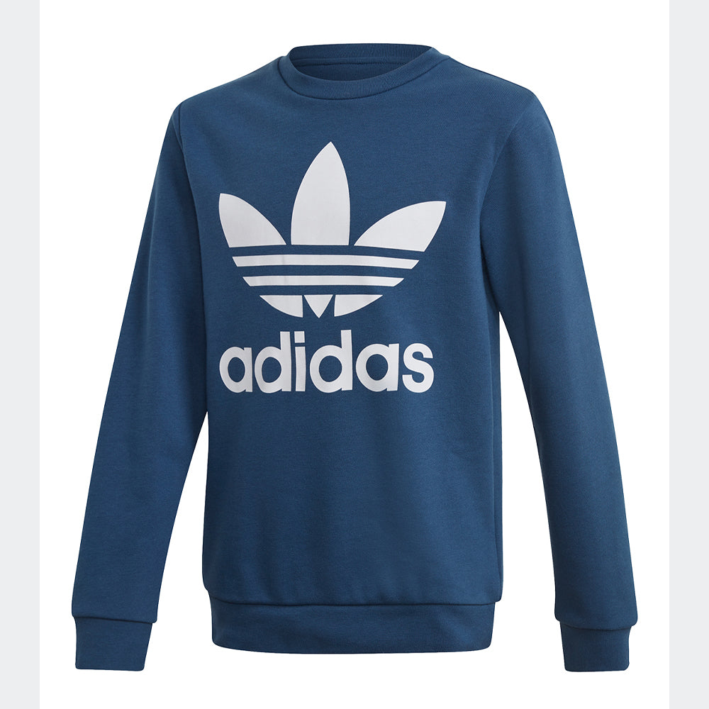 Trefoil Sweatshirt Adidas Originals Crew Neck Sweatshirt With