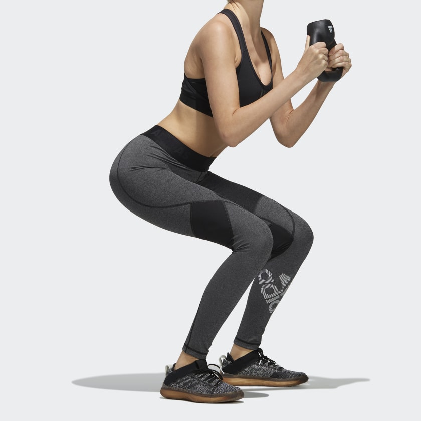 adidas Alphaskin Badge of Sport Leggings – LaMarc Sports