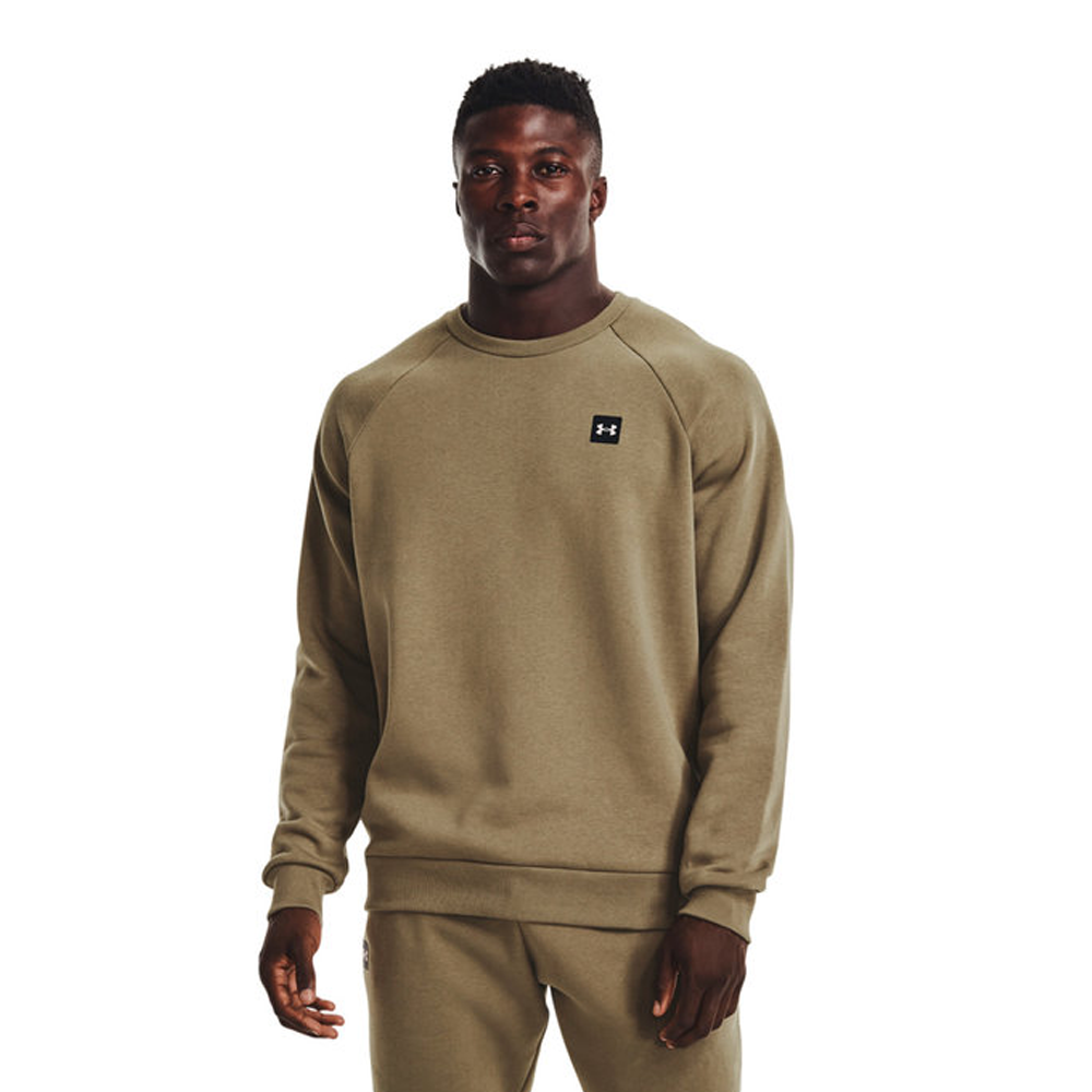 Under armour rival fleece 2025 crew sweatshirt