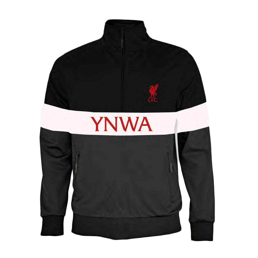 Liverpool Poly 1/4 Zip Training Top No1 Junior