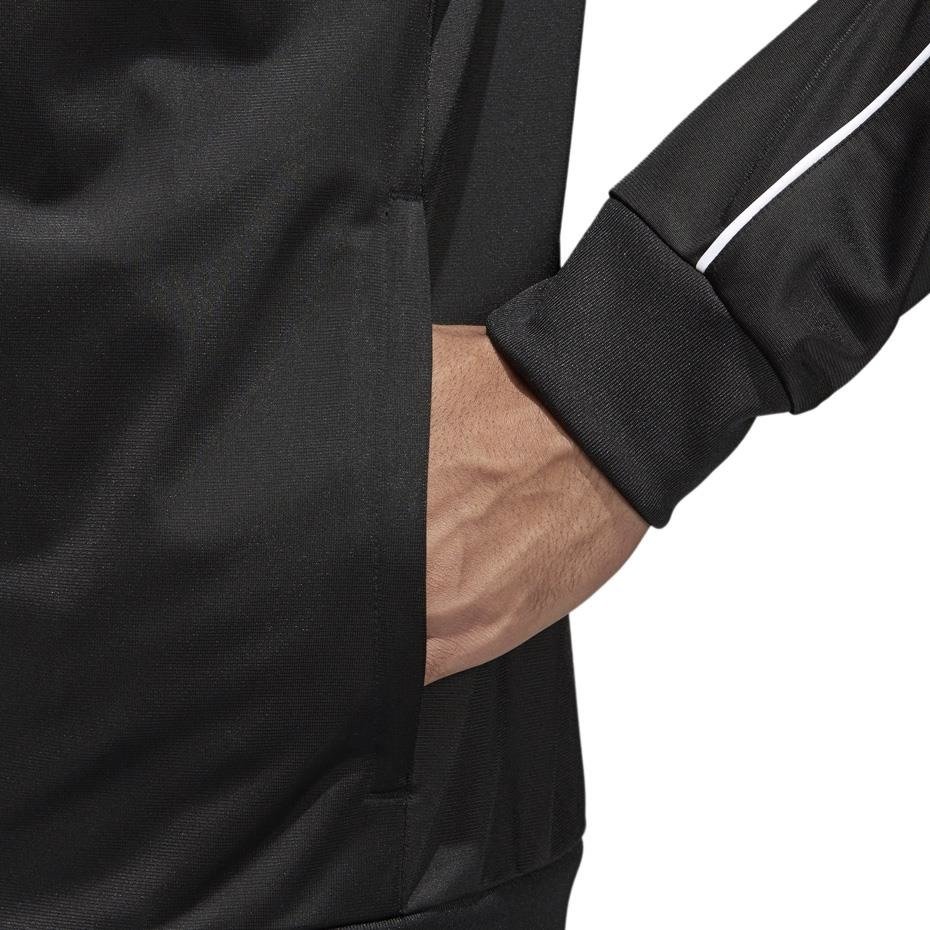 Adidas core 18 polyester jacket best sale