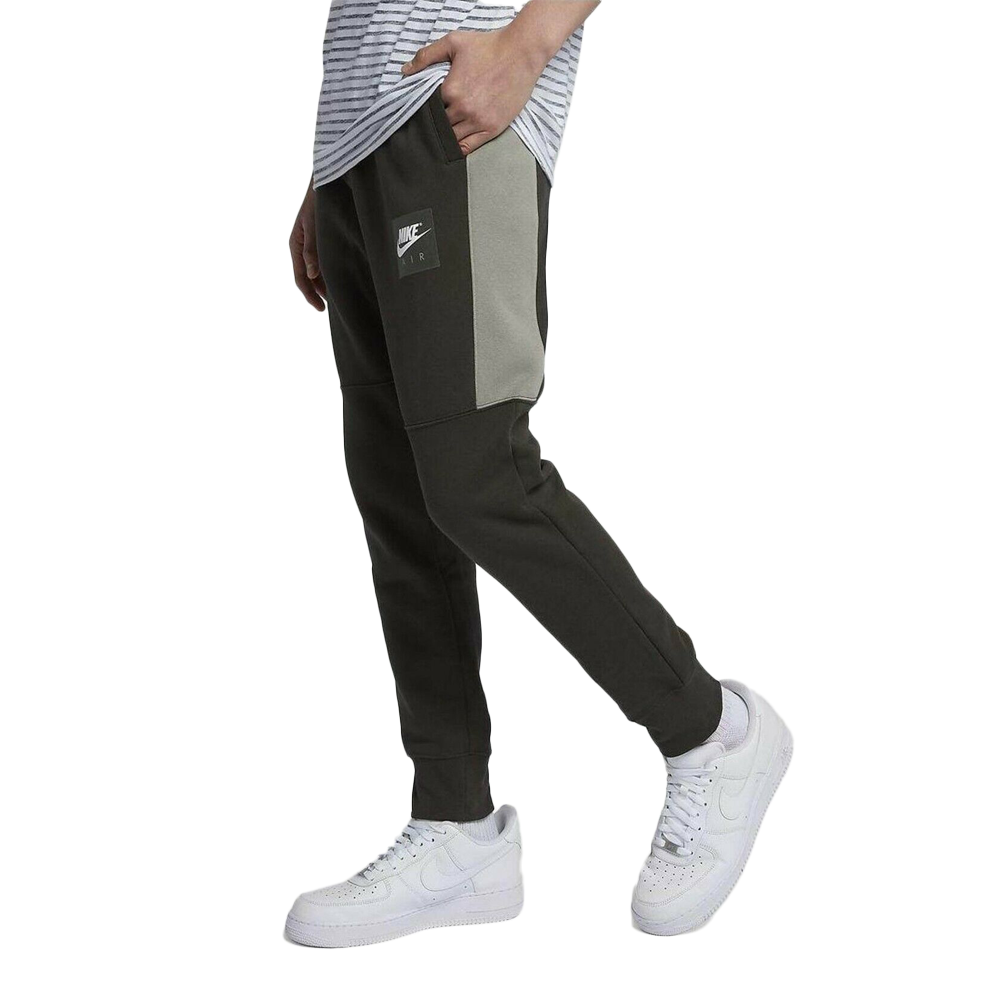 nike air grey and green tracksuit